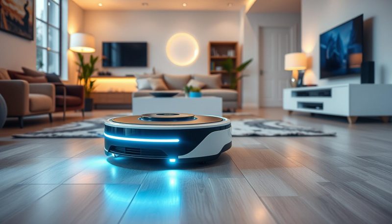 nowe technologie w robotach sprzątających