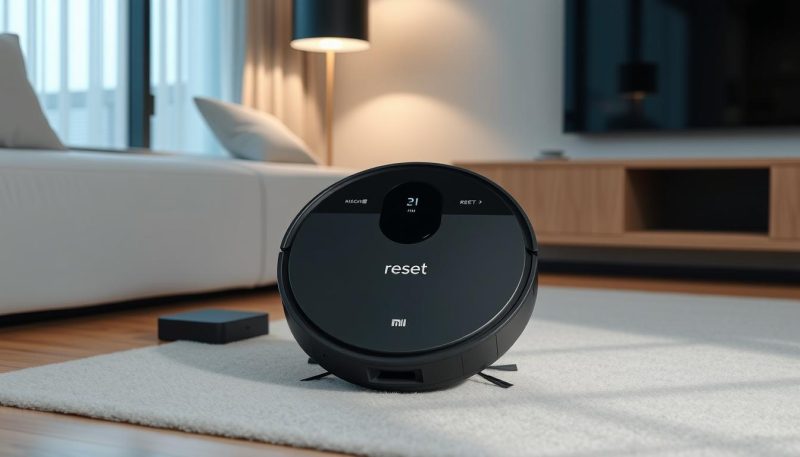 resetowanie robotów Xiaomi