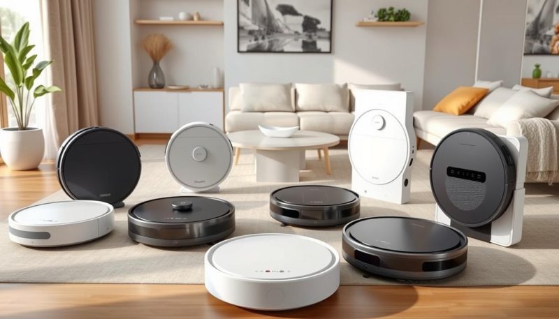 rodzaje robotów sprzątających Xiaomi