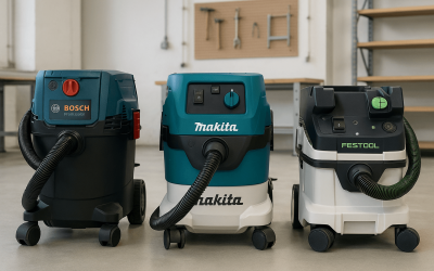 Bosch Professional vs. Makita vs. Festool: porównanie systemów odkurzania dla profesjonalistów i amatorów