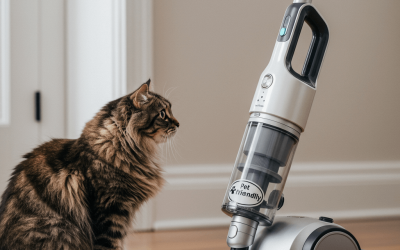 Czy odkurzacz może wystraszyć psa lub kota? Ranking najcichszych modeli „Pet-Friendly”