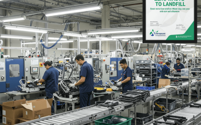 Zrównoważona produkcja: które firmy produkujące odkurzacze mają certyfikaty „zero waste to landfill”?